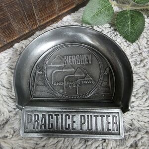 Practice Putter from Hershey, PA, Vintage Pewter Golf Souvenir